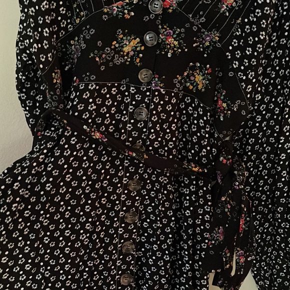 Flowy babydoll Free People floras dress, size medium. - Picture 5 of 7